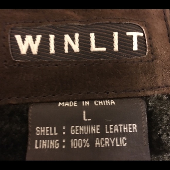 🛍SALE🛍 Winlit Leather Jacket - Picture 4 of 4